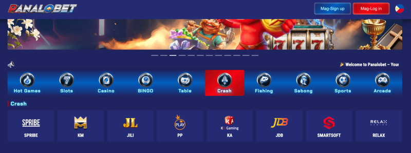 Panalobet crash games
