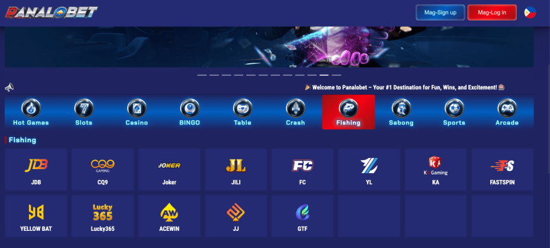 panalobet fishing games